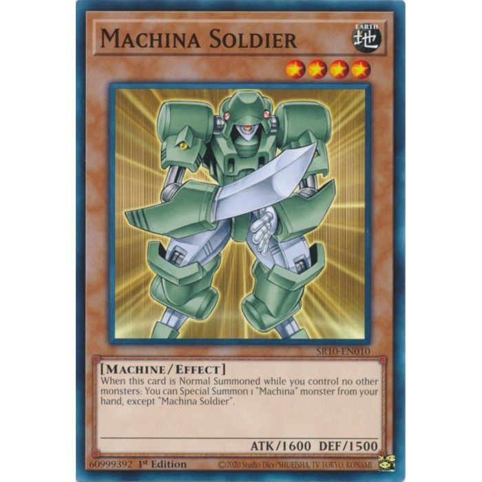Image for Machina Soldier (SR10-EN010) (SR10) - YuGiOh