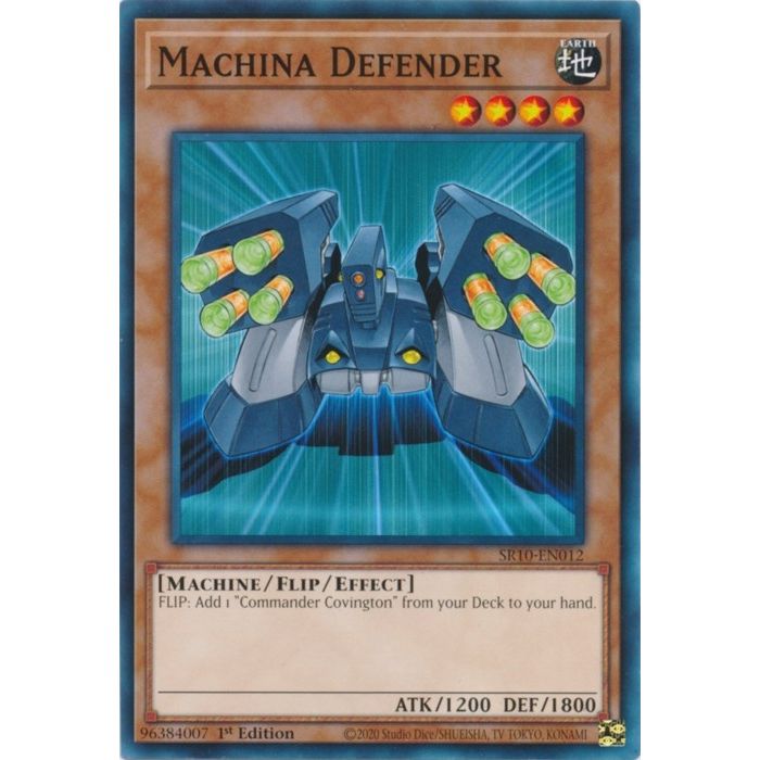 Image for Machina Defender (SR10-EN012) (SR10) - YuGiOh