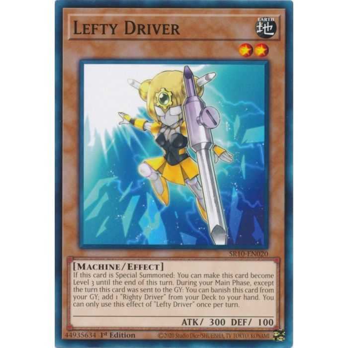Image for Lefty Driver (SR10-EN020) (SR10) - YuGiOh
