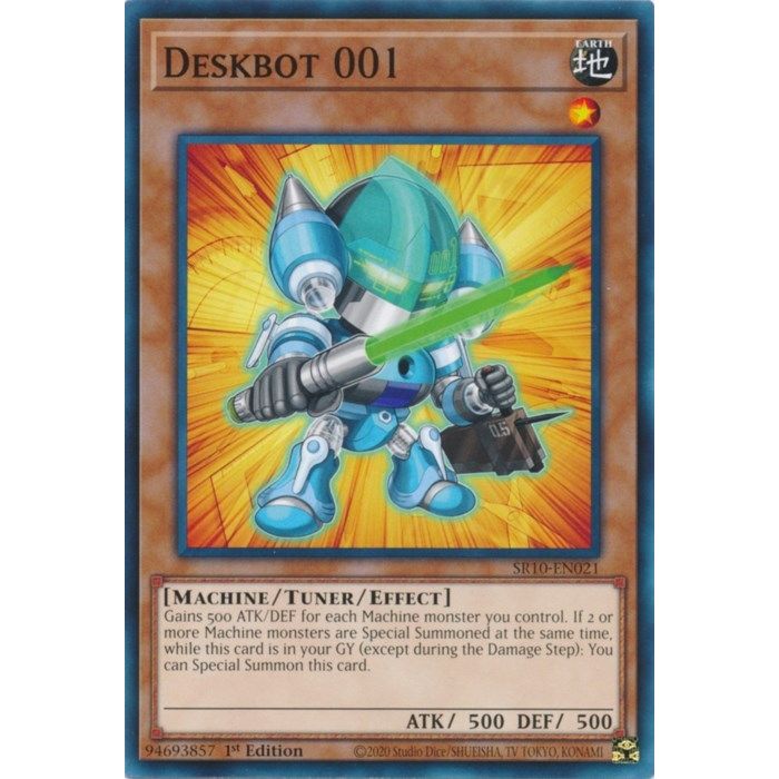 Image for Deskbot 001 (SR10-EN021) (SR10) - YuGiOh