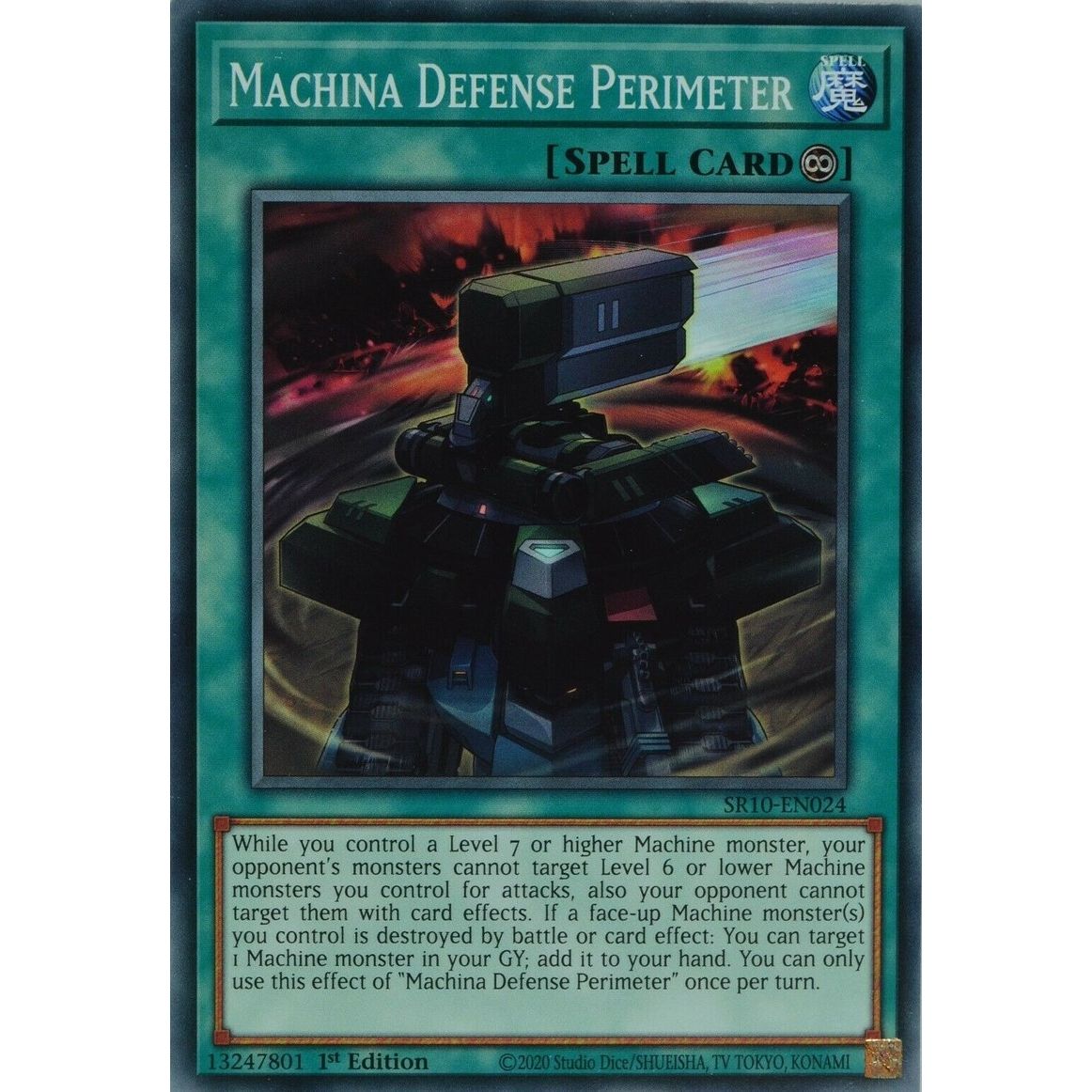 Image for Machina Defense Perimeter (SR10-EN024) (SR10) - YuGiOh