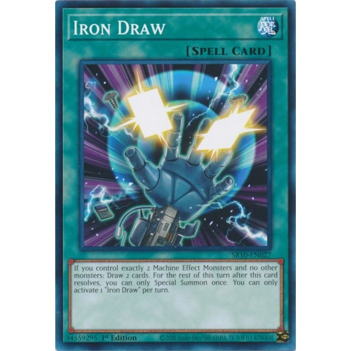 Image for Iron Draw (SR10-EN027) (SR10) - YuGiOh