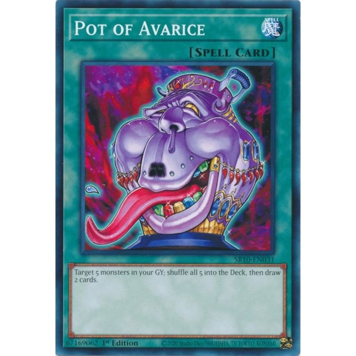 Image for Pot of Avarice (SR10-EN031) (SR10) - YuGiOh
