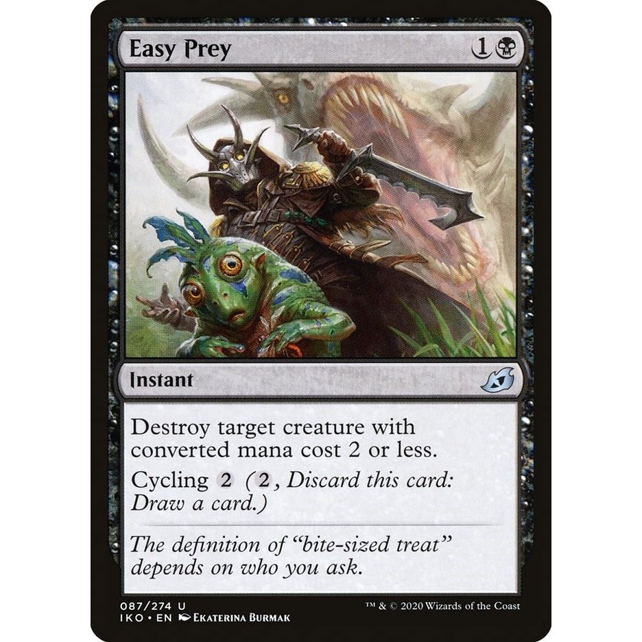 Image for Easy Prey (87) (IKO) - Magic: The Gathering