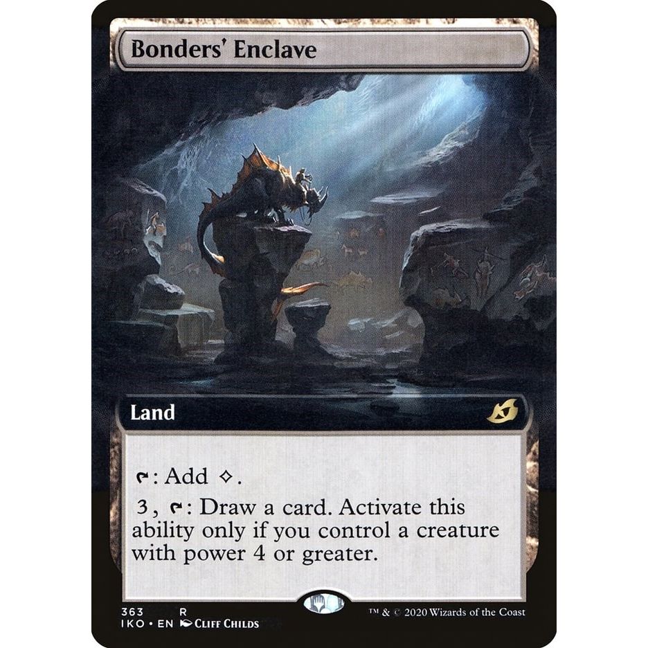Image for Bonders' Enclave (Extended Art) (363) (IKO) - Magic: The Gathering