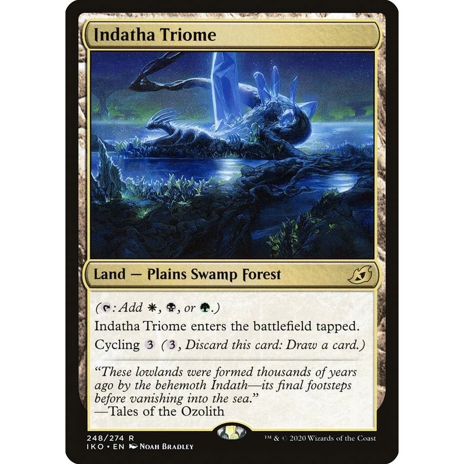 Image for Indatha Triome (248) (IKO) - Magic: The Gathering