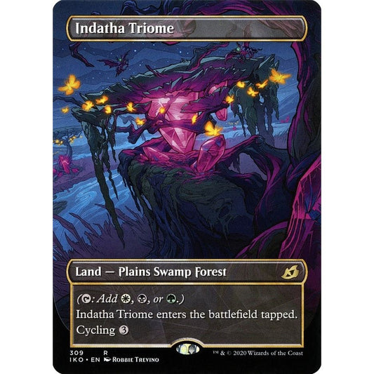 Image for Indatha Triome (Showcase) (309) (IKO) - Magic: The Gathering