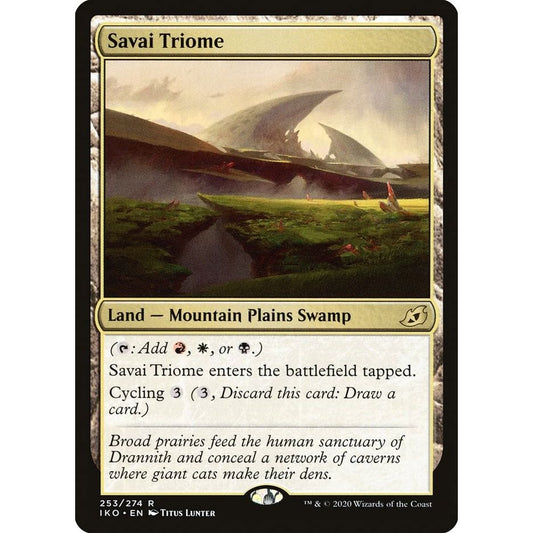 Image for Savai Triome (253) (IKO) - Magic: The Gathering