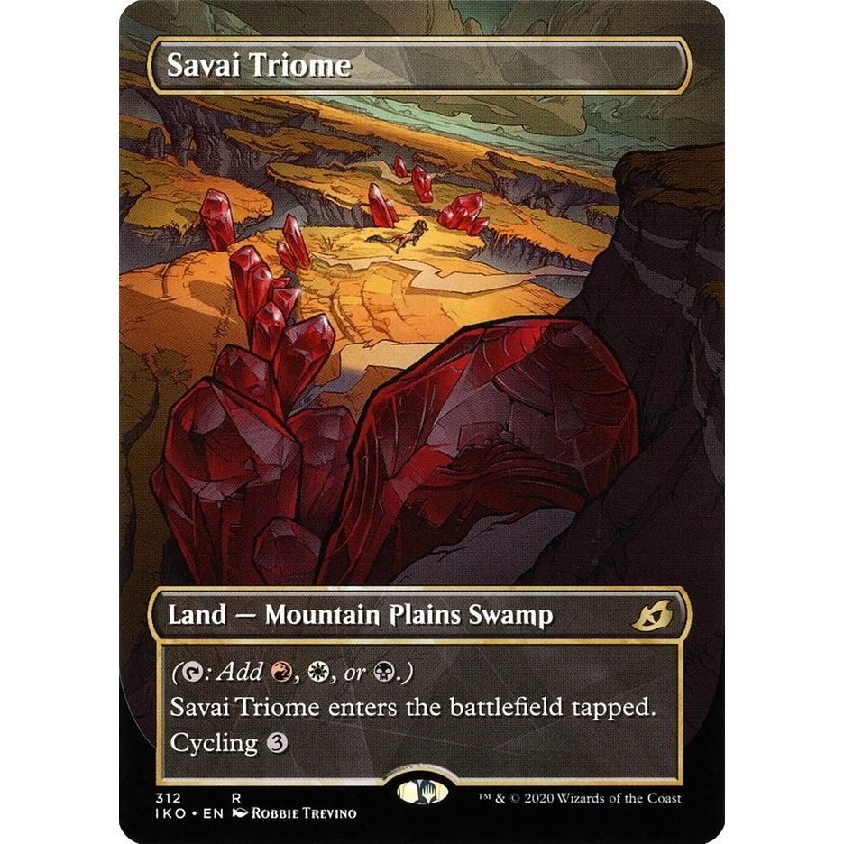 Image for Savai Triome (Showcase) (312) (IKO) - Magic: The Gathering