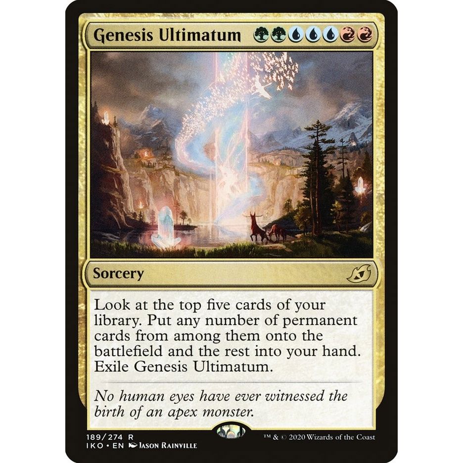 Image for Genesis Ultimatum (189) (IKO) - Magic: The Gathering