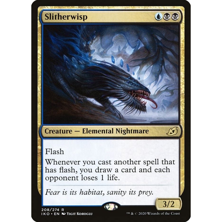Image for Slitherwisp (208) (IKO) - Magic: The Gathering