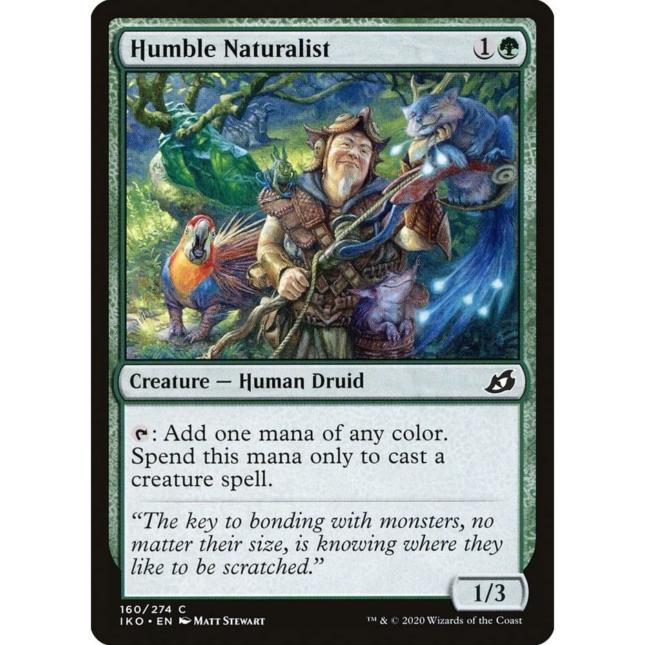Image for Humble Naturalist (160) (IKO) - Magic: The Gathering