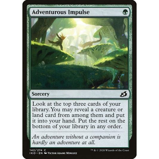 Image for Adventurous Impulse (142) (IKO) - Magic: The Gathering