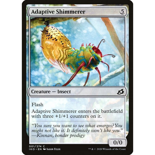 Image for Adaptive Shimmerer (1) (IKO) - Magic: The Gathering
