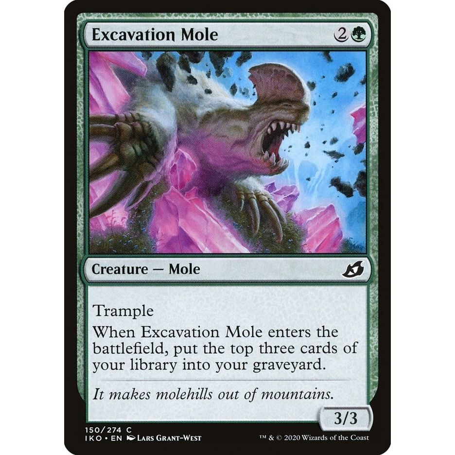Image for Excavation Mole (150) (IKO) - Magic: The Gathering