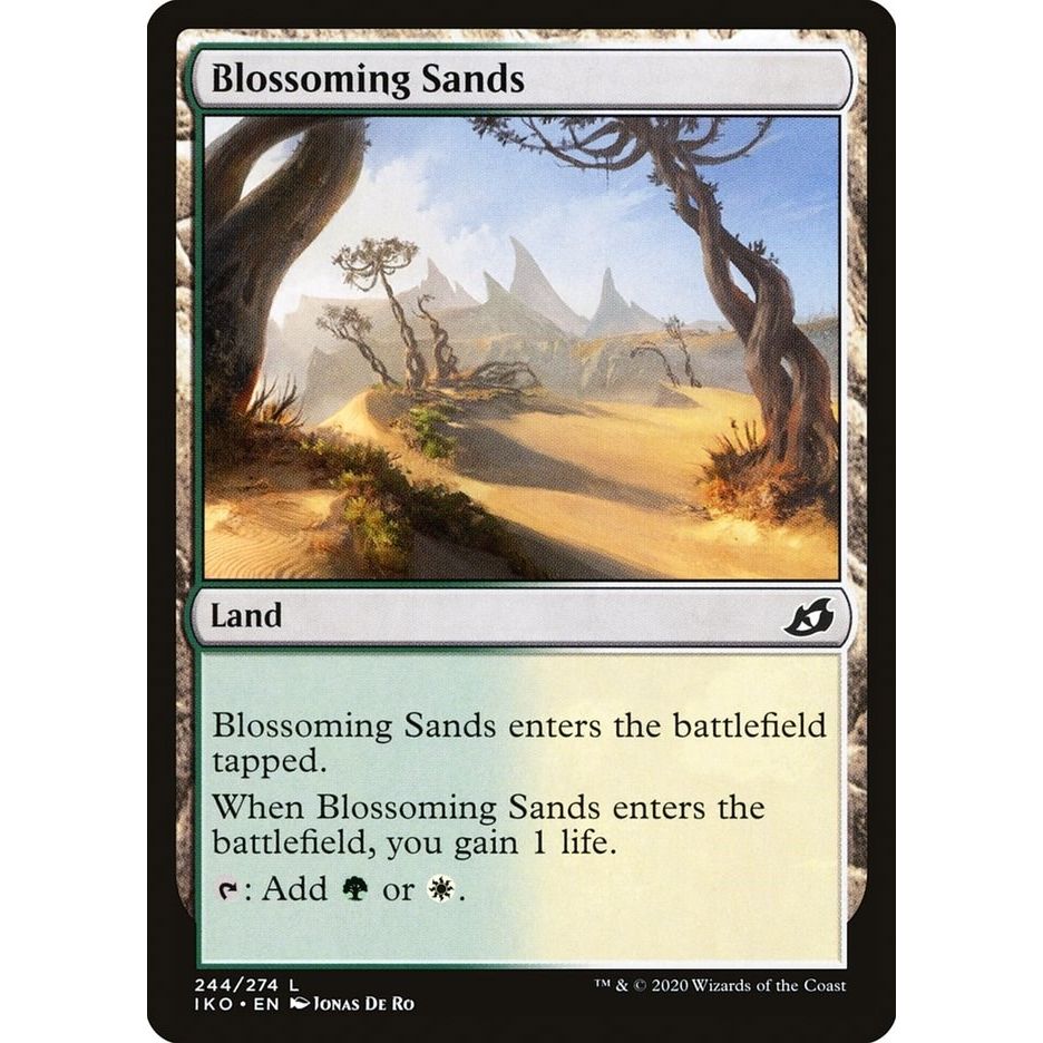 Image for Blossoming Sands (244) (IKO) - Magic: The Gathering