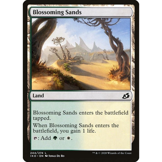 Image for Blossoming Sands (244) (IKO) - Magic: The Gathering