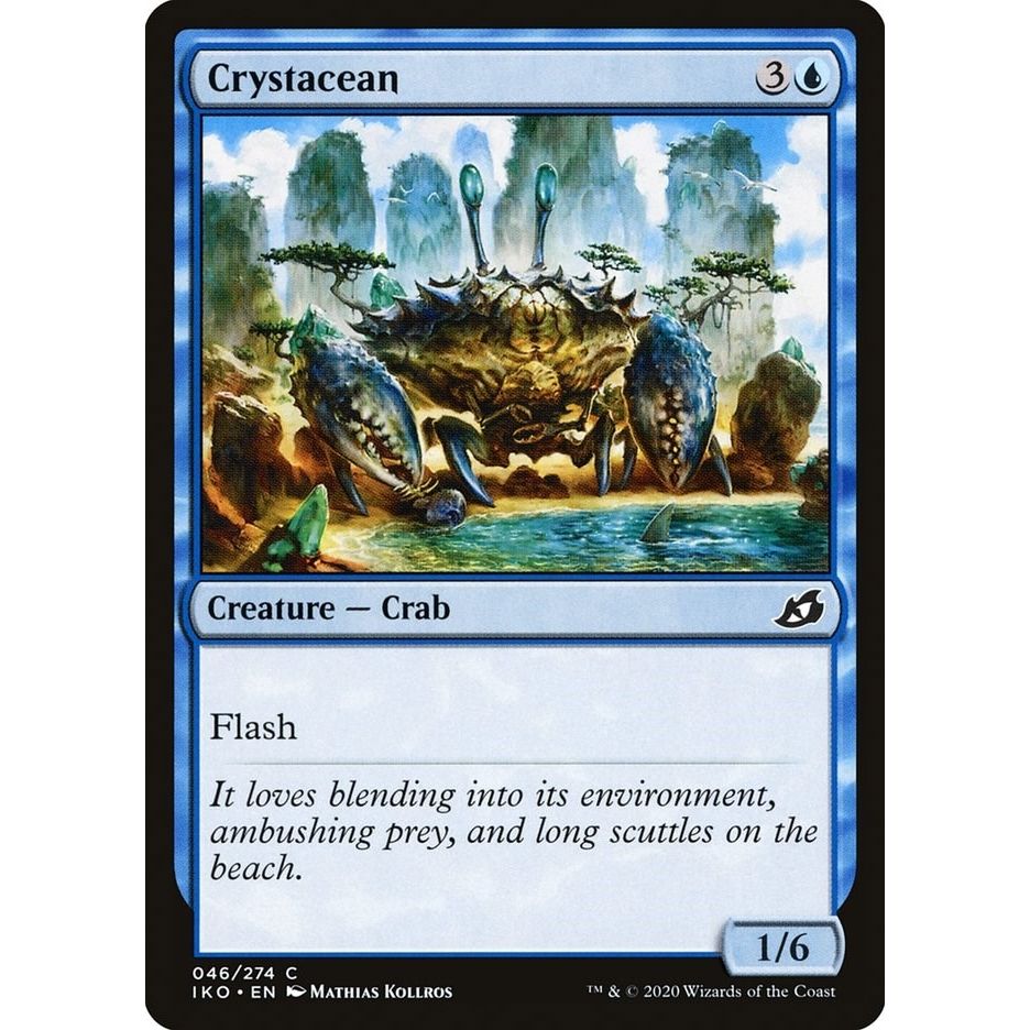 Image for Crystacean (46) (IKO) - Magic: The Gathering