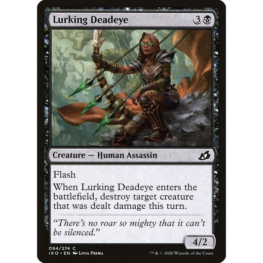 Image for Lurking Deadeye (94) (IKO) - Magic: The Gathering