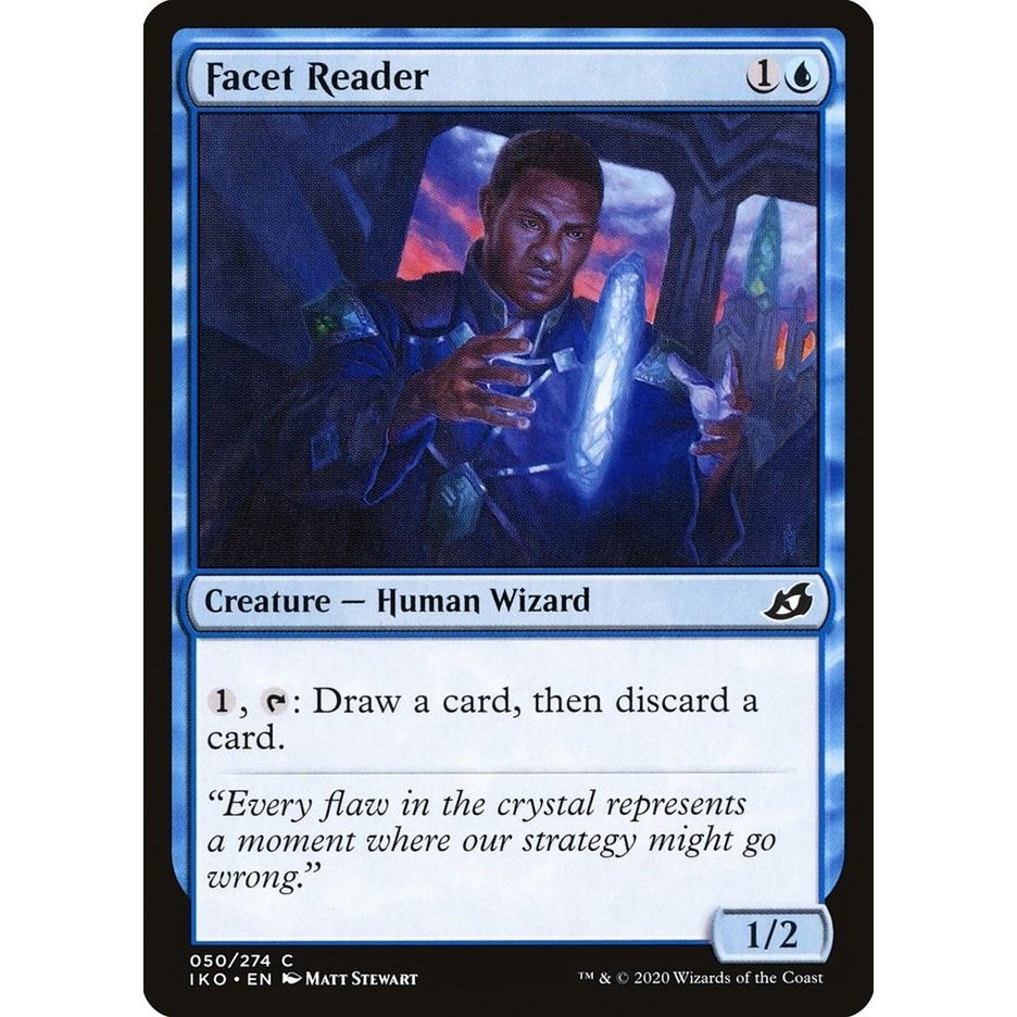 Image for Facet Reader (50) (IKO) - Magic: The Gathering
