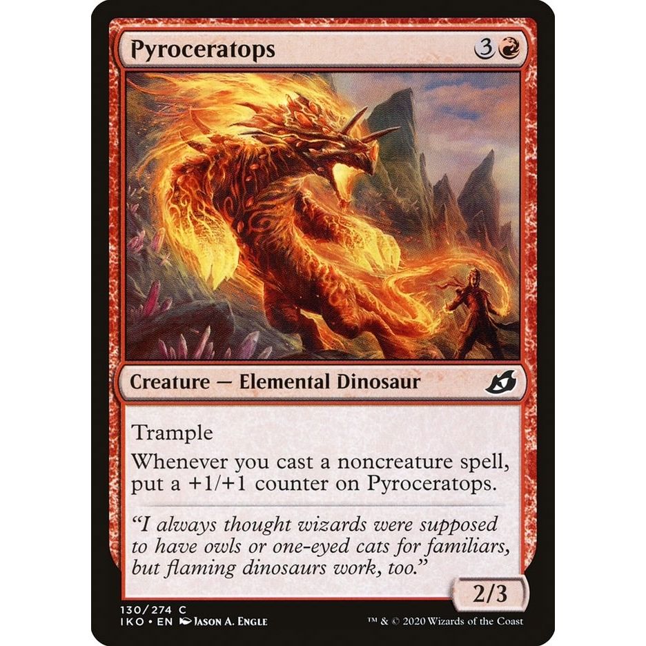 Image for Pyroceratops (130) (IKO) - Magic: The Gathering