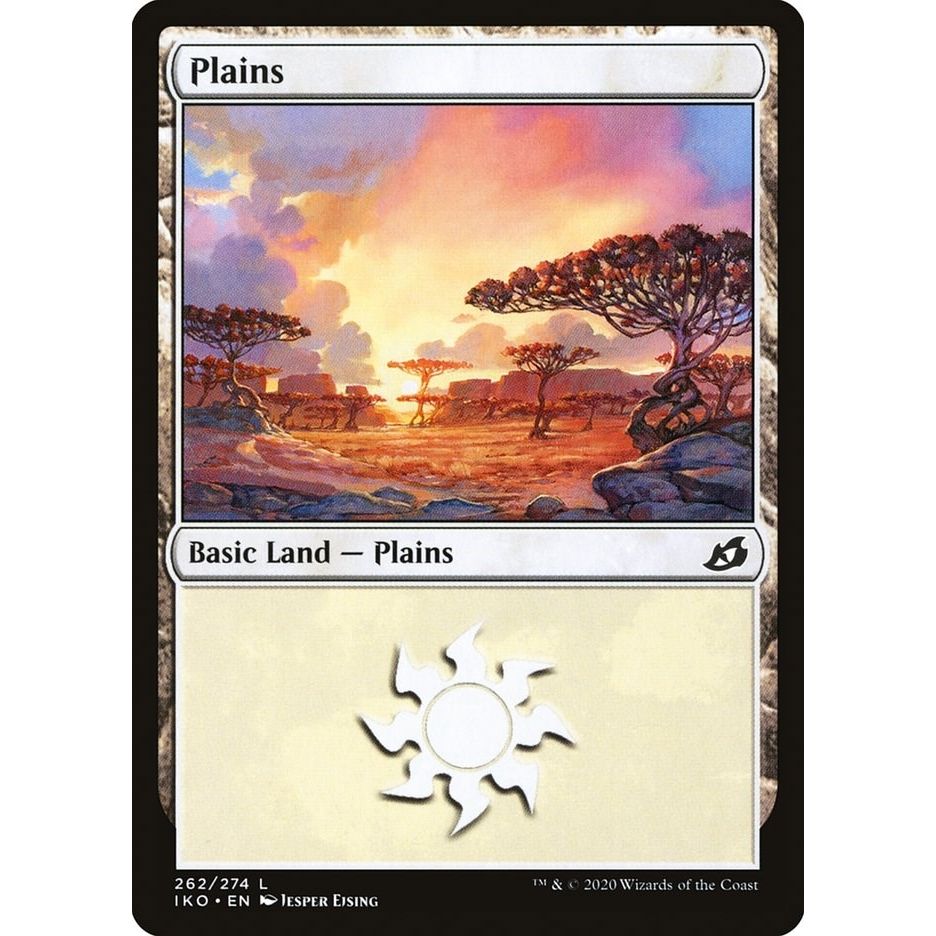 Image for Plains (262) (262) (IKO) - Magic: The Gathering