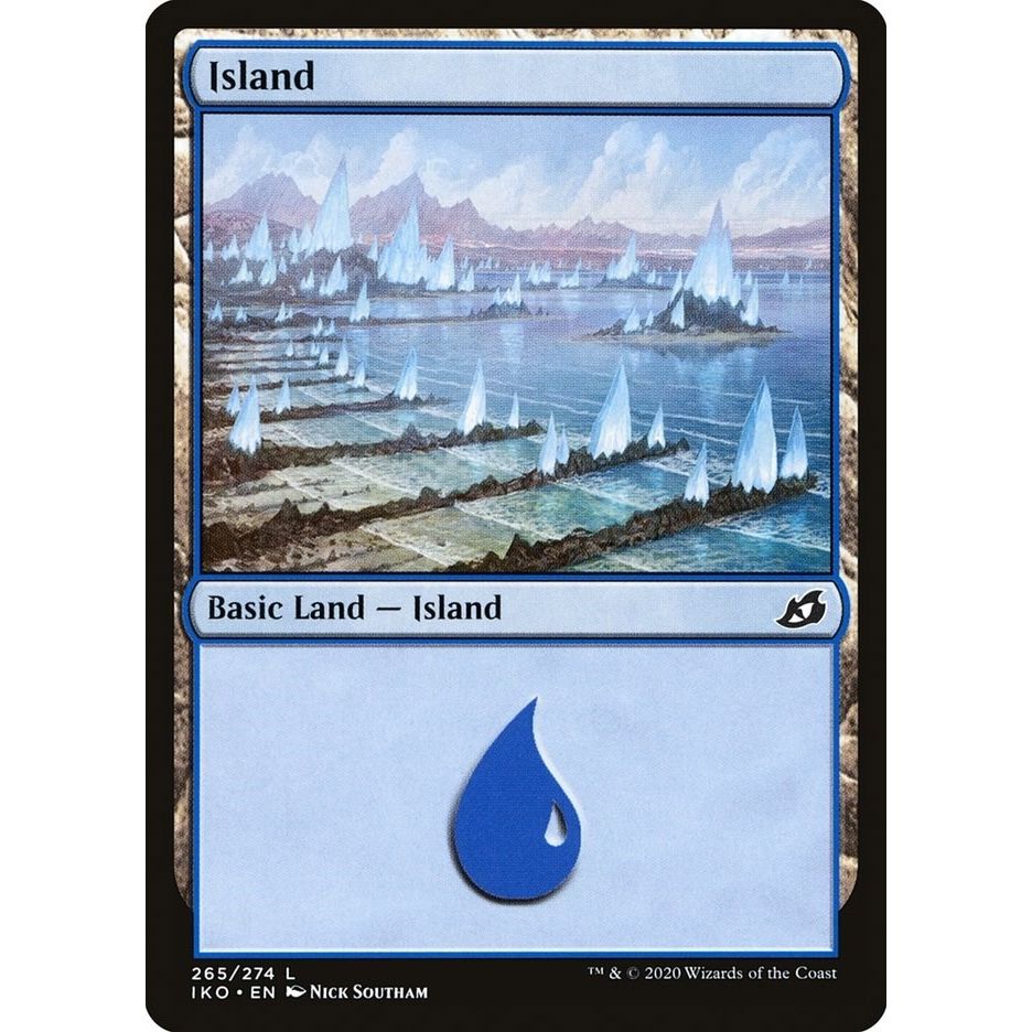 Image for Island (265) (265) (IKO) - Magic: The Gathering