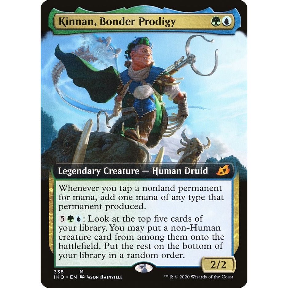 Image for Kinnan, Bonder Prodigy (Extended Art) (338) (IKO) - Magic: The Gathering
