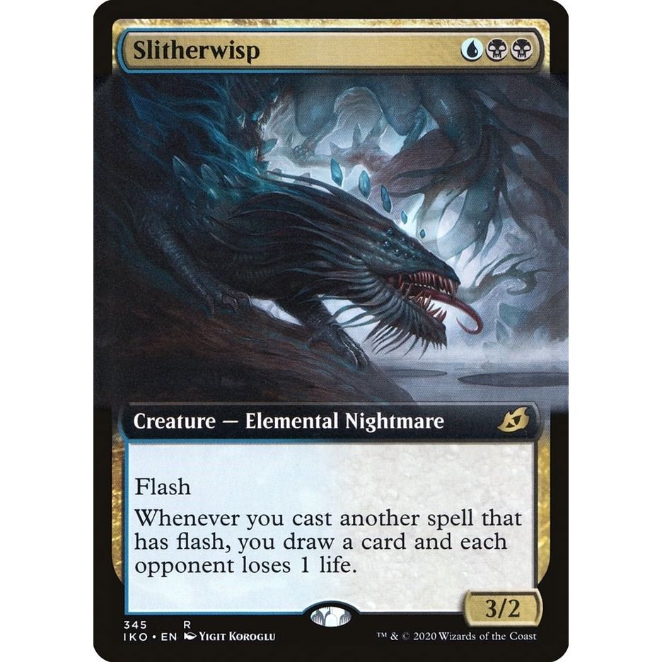 Image for Slitherwisp (Extended Art) (345) (IKO) - Magic: The Gathering
