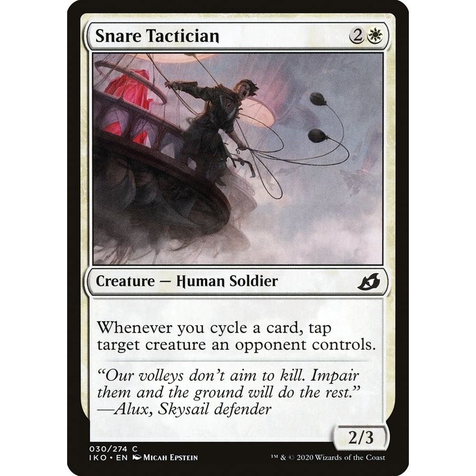 Image for Snare Tactician (30) (IKO) - Magic: The Gathering