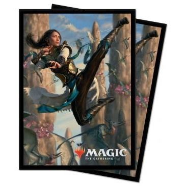 Image for Ikoria: Lair of Behemoths Standard Deck Protectors - Narset of the Ancient Way (100-Pack) - Card Sleeves