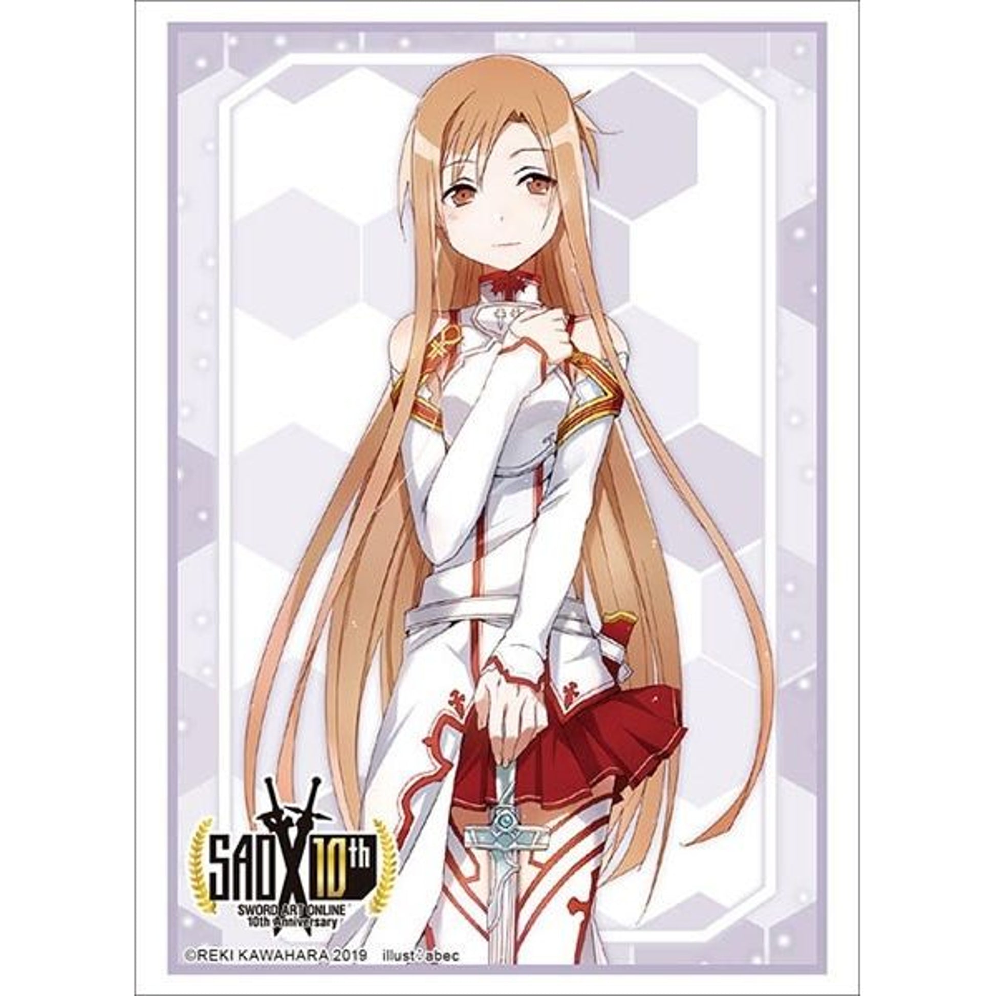 Image for Bushiroad Sleeve Collection HG Vol.2396: Sword Art Online 10th Anniversary - Asuna (60-Pack) - Card Sleeves