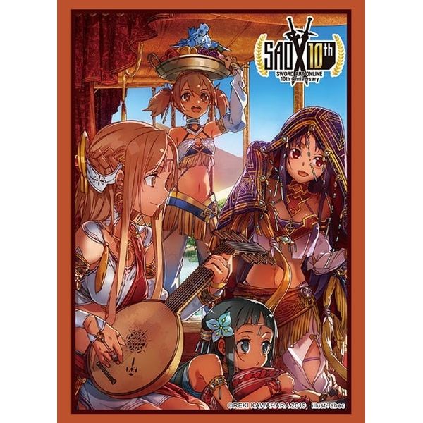 Image for Bushiroad Sleeve Collection HG Vol.2393: Sword Art Online 10th Anniversary - Sabaku no Utage (60-Pack) - Card Sleeves