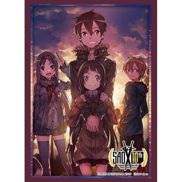 Image for Bushiroad Sleeve Collection HG Vol.2369: Sword Art Online 10th Anniversary - Twilight Guild (60-Pack) - Card Sleeves