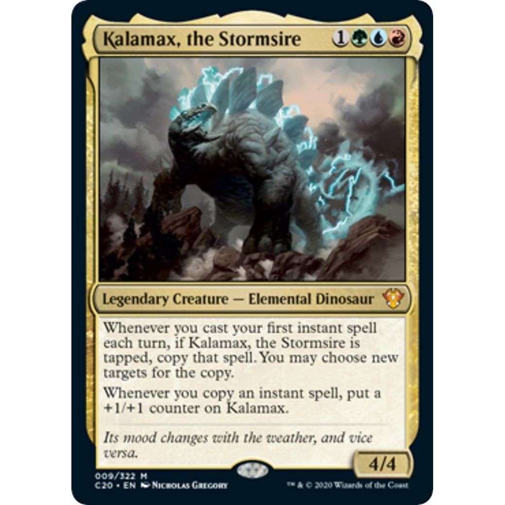 Image for Kalamax, the Stormsire (Commander 2020) (9) (OVER) - Magic: The Gathering