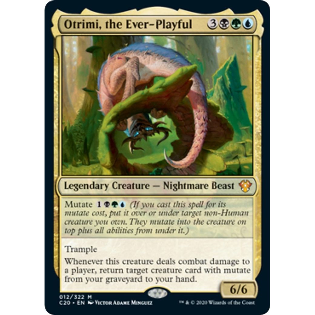 Image for Otrimi, the Ever-Playful (Commander 2020) (12) (OVER) - Magic: The Gathering