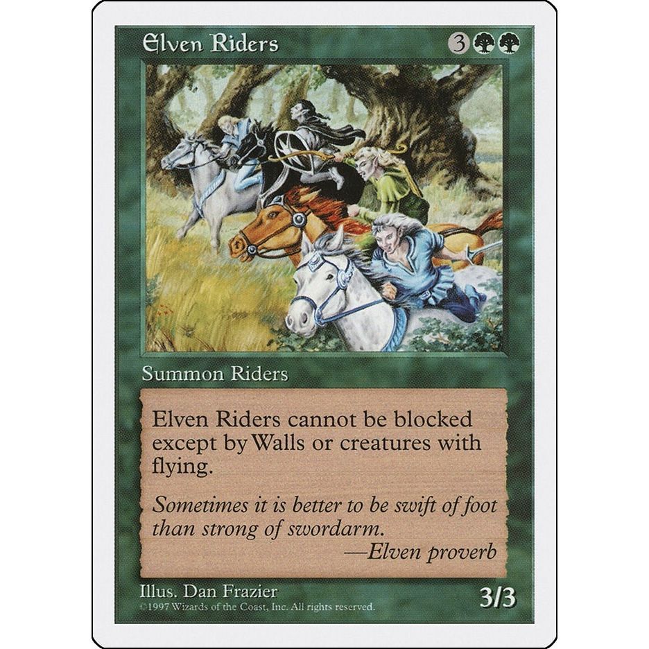 Image for Elven Riders (5ED) - Magic: The Gathering