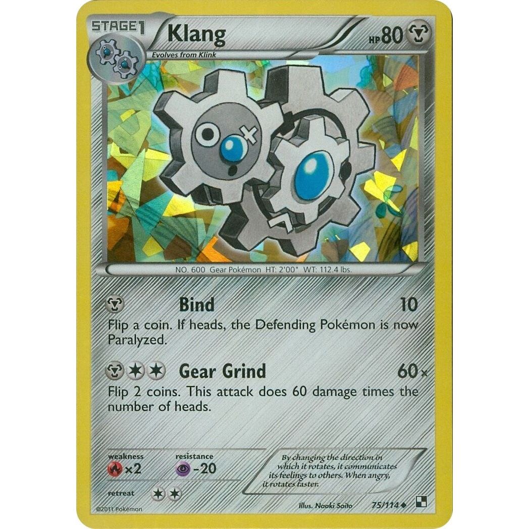 Image for Klang - 75/114 (Cracked Ice Holo) (075/114) (BLE) - Pokemon