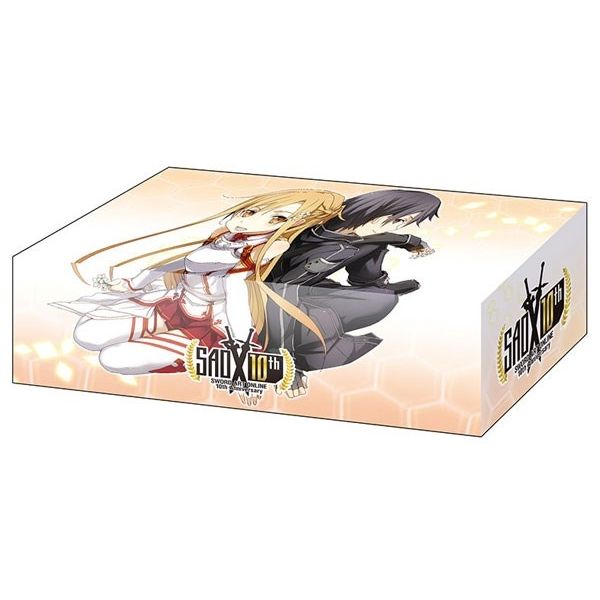 Image for Bushiroad Storage Box Collection Vol.381: Sword Art Online 10th Anniversary - Kirito & Asuna - Deck Boxes