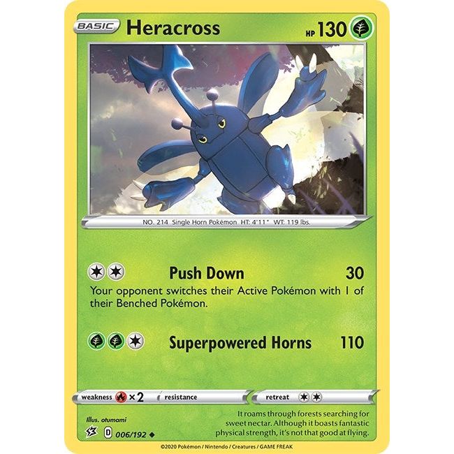 Image for Heracross (006/192) (SWSH02) - Pokemon