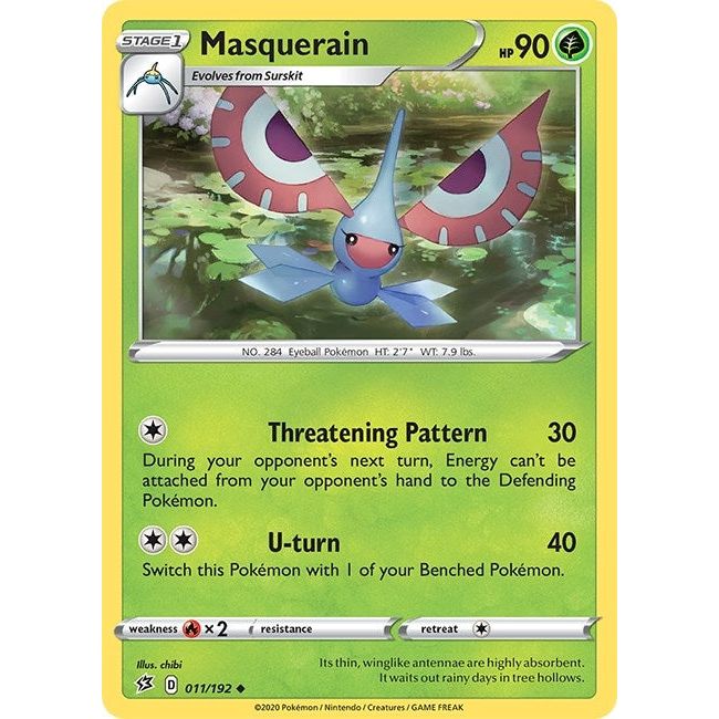 Image for Masquerain (011/192) (SWSH02) - Pokemon
