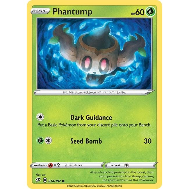 Image for Phantump (014/192) (SWSH02) - Pokemon
