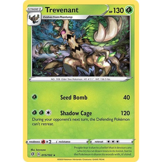 Image for Trevenant (015/192) (SWSH02) - Pokemon