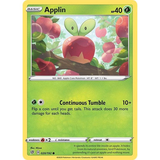 Image for Applin (20) (020/192) (SWSH02) - Pokemon