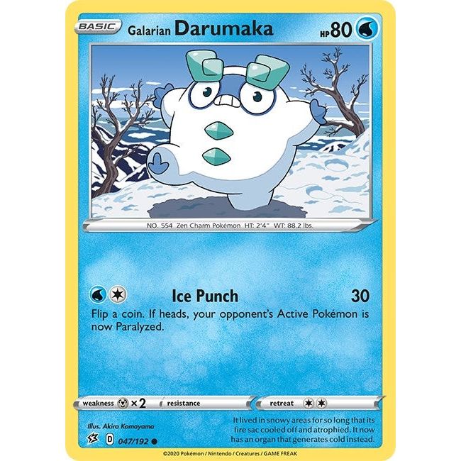 Image for Galarian Darumaka (047/192) (SWSH02) - Pokemon
