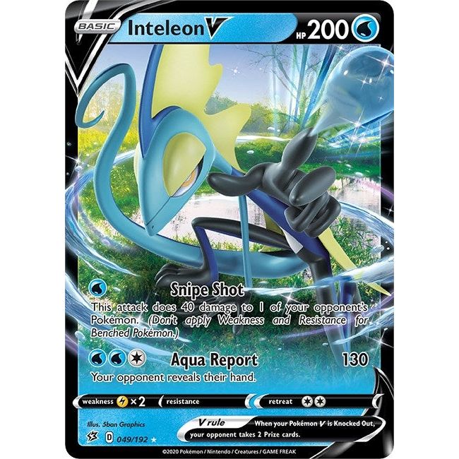 Image for Inteleon V (049/192) (SWSH02) - Pokemon