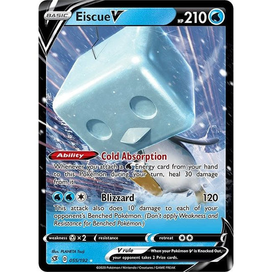 Image for Eiscue V (055/192) (SWSH02) - Pokemon