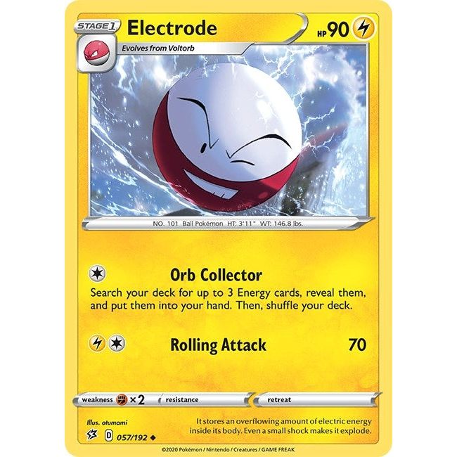Image for Electrode (057/192) (SWSH02) - Pokemon
