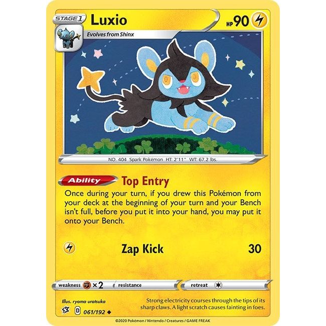 Image for Luxio (061/192) (SWSH02) - Pokemon