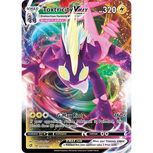 Image for Toxtricity VMAX (071/192) (SWSH02) - Pokemon